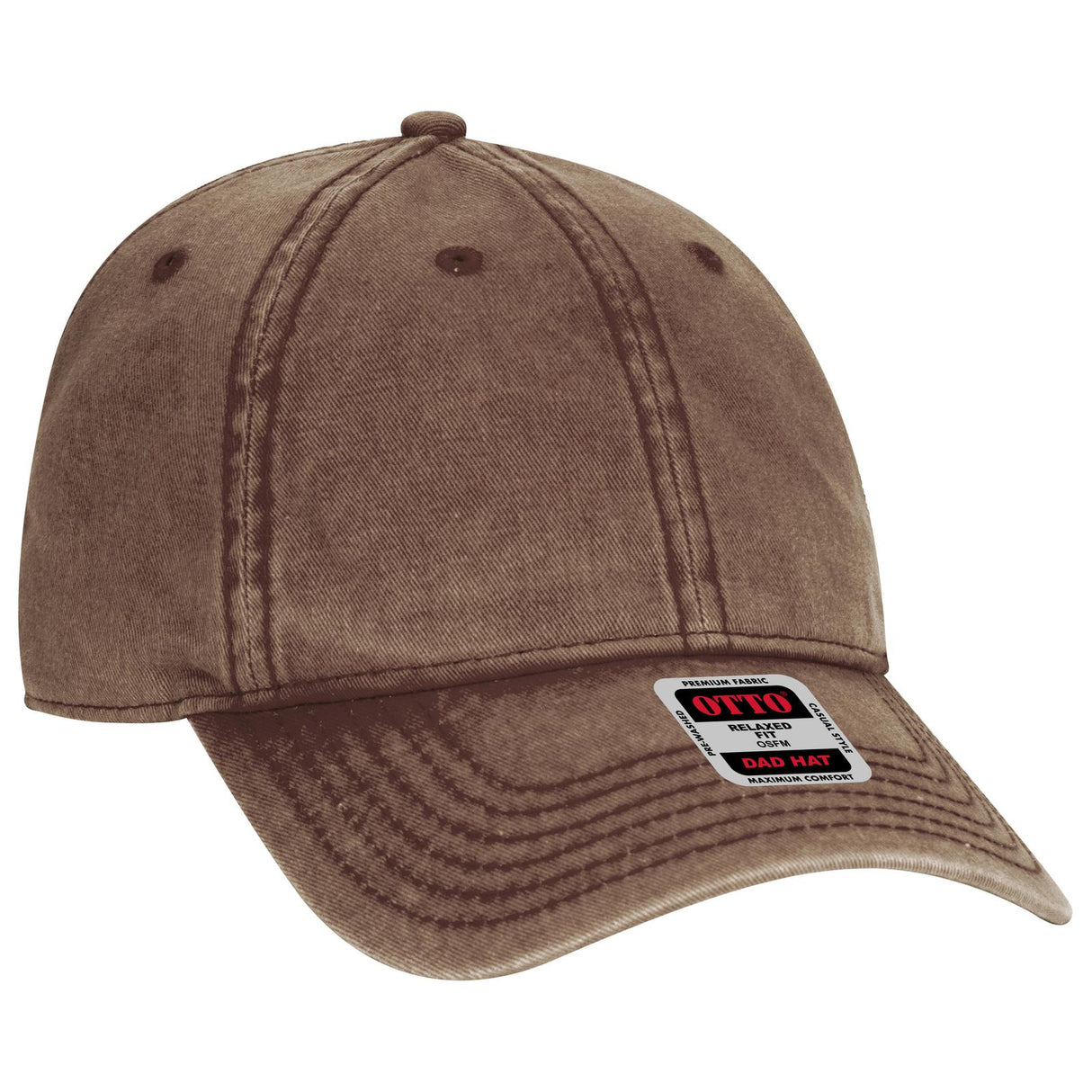OTTO CAP 6 Panel Low Profile Dad Hat OTTO 18-1248
