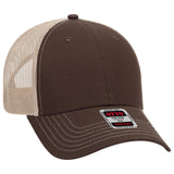 OTTO CAP 6 Panel Low Profile Mesh Back Trucker Hat OTTO 83-1239