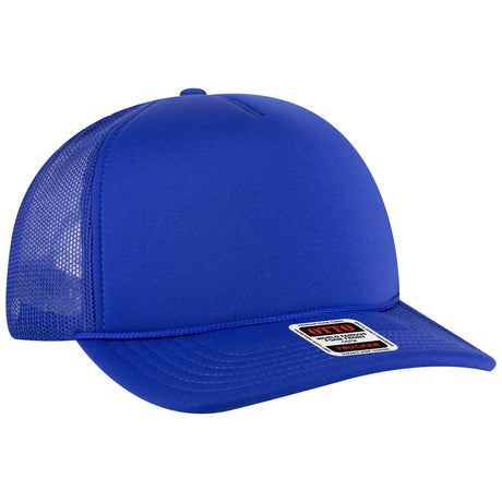 OTTO CAP 5 Panel High Crown Mesh Back Trucker Hat OTTO 3931-1