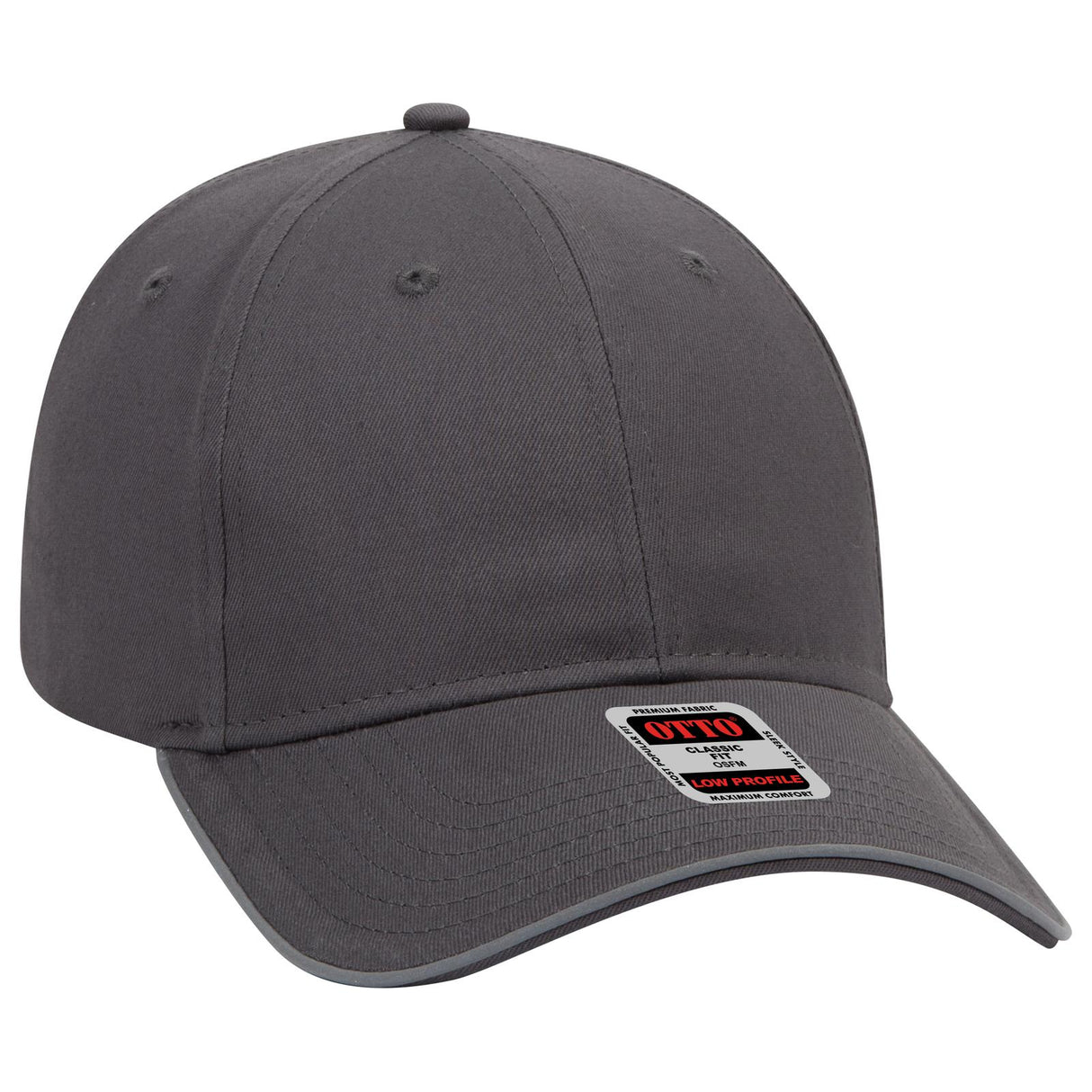 OTTO CAP Reflective 6 Panel Low Profile Baseball Cap OTTO 19-1261