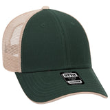 OTTO CAP 6 Panel Low Profile Mesh Back Trucker Hat OTTO 122-945