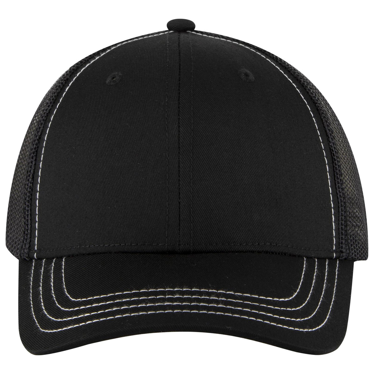 OTTO CAP 6 Panel Low Profile Mesh Back Trucker Hat OTTO 83-1239