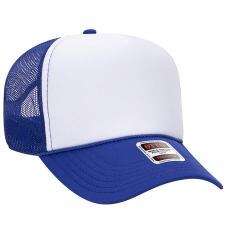OTTO Cap 32-467 5-Panel Mid-Profile Foam Trucker Hat | Wholesale Foam Snapback