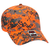 OTTO CAP Camouflage 6 Panel Low Profile Baseball Cap OTTO 78-353
