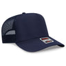OTTO CAP 5 Panel Mid Profile Mesh Back Trucker Hat OTTO 32-1