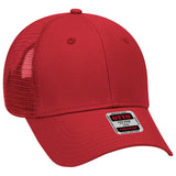 OTTO CAP 6 Panel Low Profile Mesh Back Trucker Hat OTTO 83-942