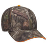 OTTO CAP Mossy Oak Camouflage Sandwich Visor 6 Panel Low Profile Baseball Cap OTTO 171-1294