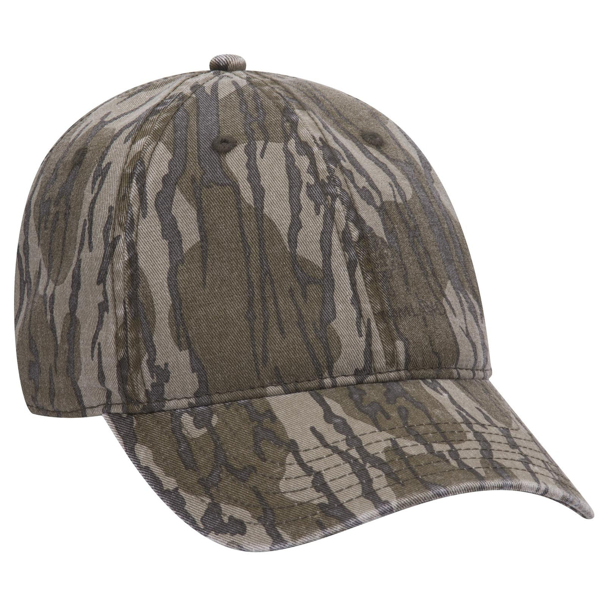 OTTO CAP Mossy Oak Camouflage 6 Panel Low Profile Dad Hat OTTO 171-1296