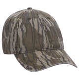 OTTO CAP Mossy Oak Camouflage 6 Panel Low Profile Dad Hat OTTO 171-1296