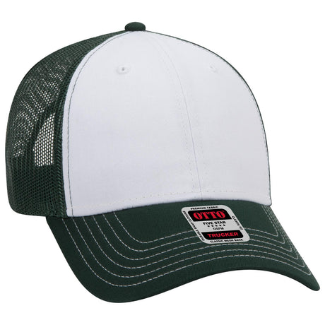 OTTO CAP 6 Panel Low Profile Mesh Back Trucker Hat OTTO 83-1239
