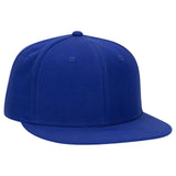 OTTO CAP "OTTO FIT" 6 Panel Mid Profile Flat Visor Baseball Cap OTTO 123-969
