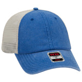 OTTO CAP "OTTO FLEX" Fitted 6 Panel Low Profile Mesh Back Trucker Hat OTTO 169-1264