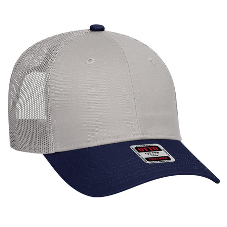 OTTO CAP 6 Panel Low Profile Mesh Back Trucker Hat OTTO 83-473