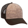 OTTO CAP 6 Panel Low Profile Mesh Back Trucker Hat OTTO 83-1212