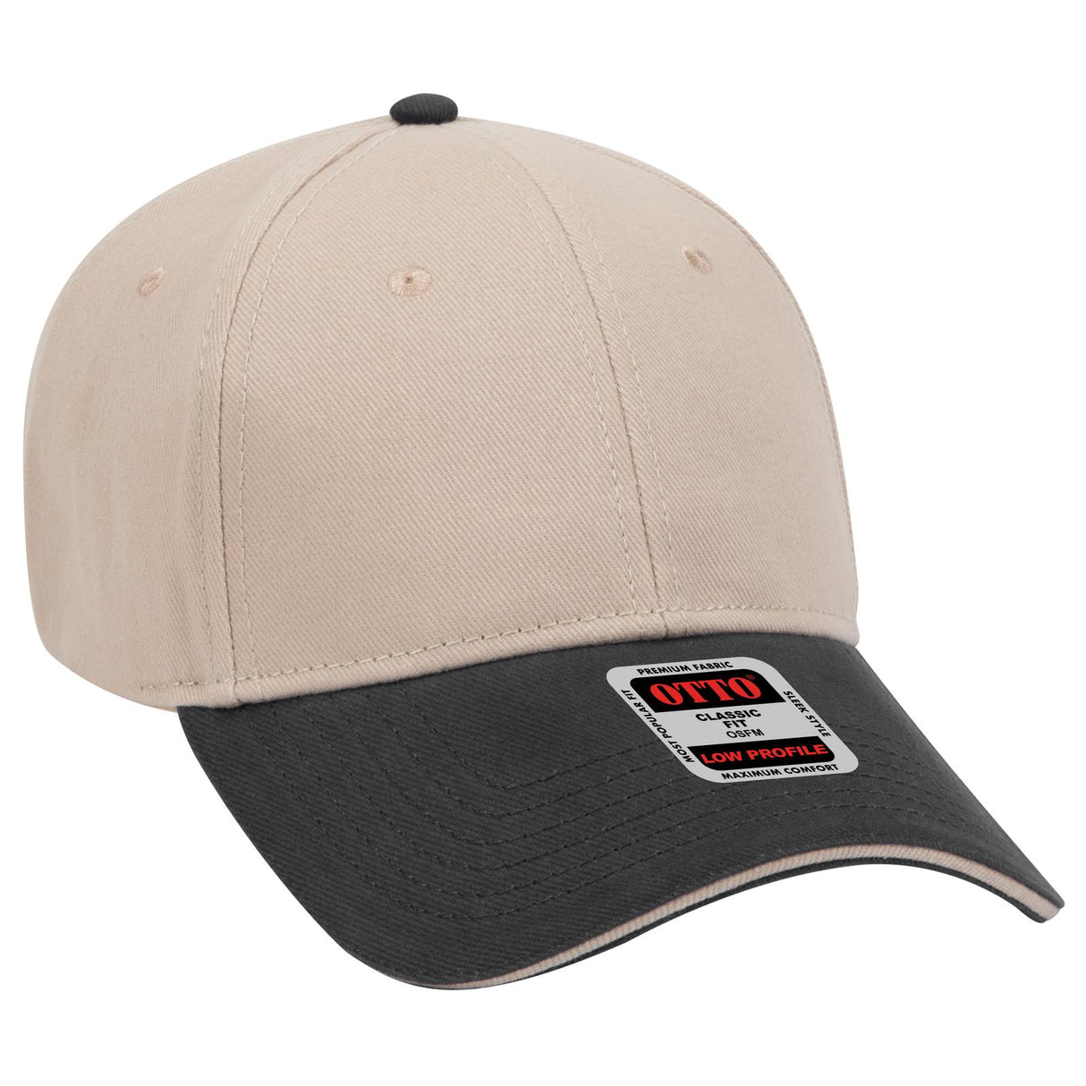 OTTO CAP 6 Panel Low Profile Baseball Cap OTTO 23-255