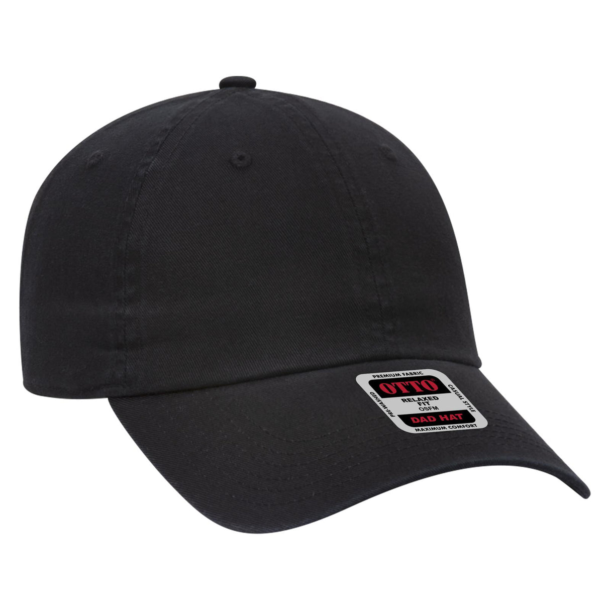 OTTO CAP 6 Panel Low Profile Dad Hat OTTO 18-1225
