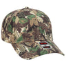 OTTO CAP Camouflage 6 Panel Low Profile Baseball Cap OTTO 78-353