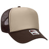 OTTO Cap 32-467 5-Panel Mid-Profile Foam Trucker Hat | Wholesale Foam Snapback