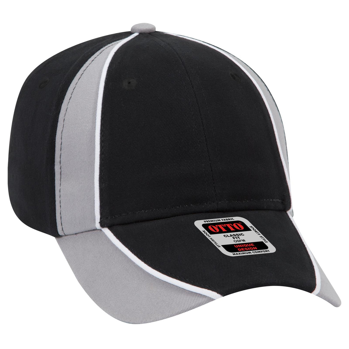 OTTO CAP 6 Panel Low Profile Baseball Cap OTTO 19-701