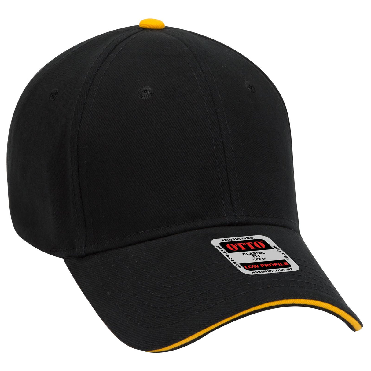 OTTO CAP 6 Panel Low Profile Baseball Cap OTTO 23-255