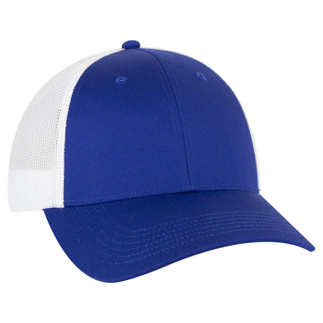 OTTO CAP 6 Panel Low Profile Mesh Back Trucker Hat OTTO 83-473