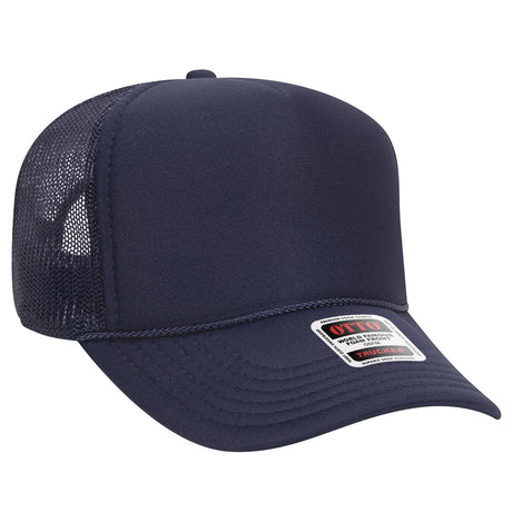 OTTO Cap 32-467 5-Panel Mid-Profile Foam Trucker Hat | Wholesale Foam Snapback