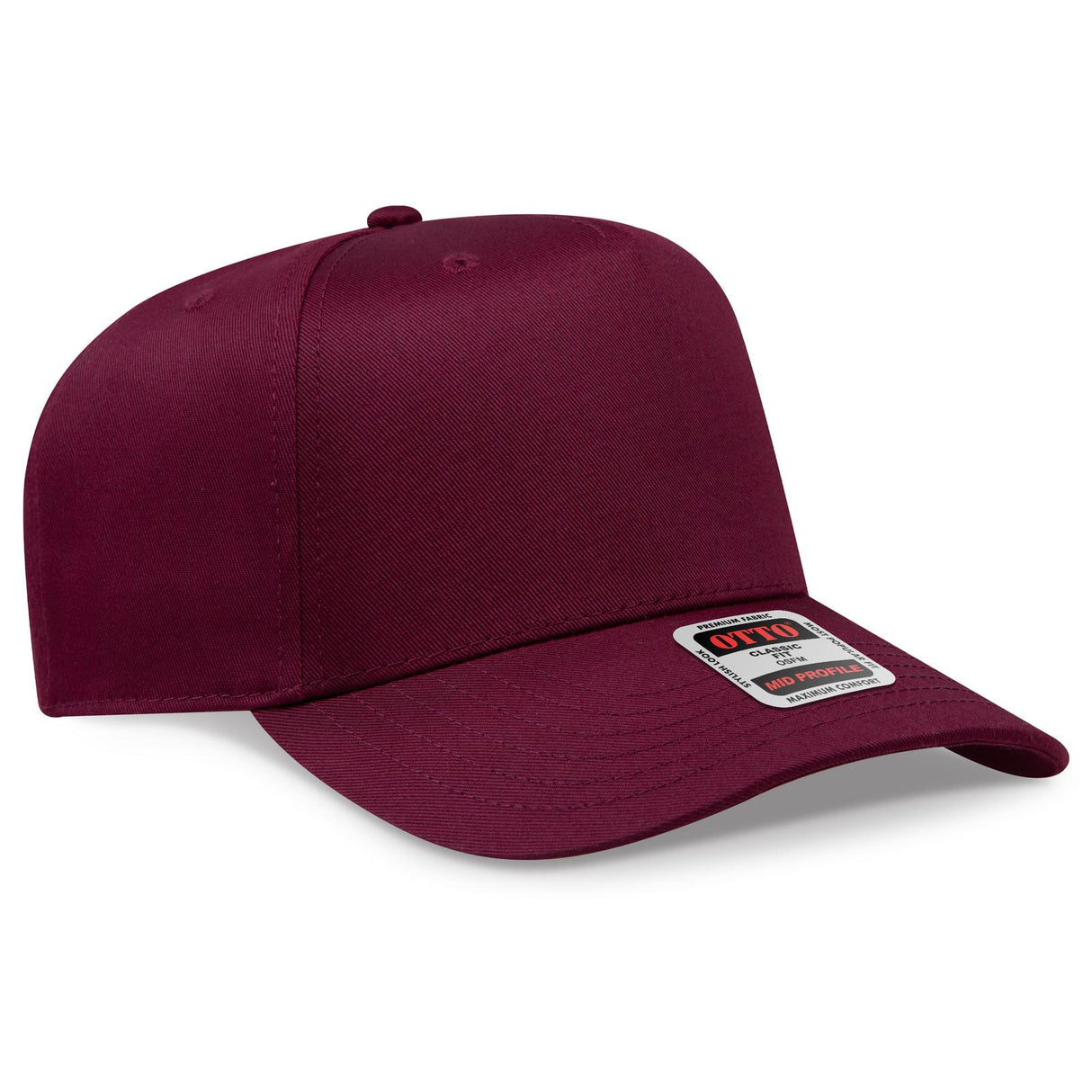 OTTO CAP 5 Panel Mid Profile Baseball Cap OTTO 31-069