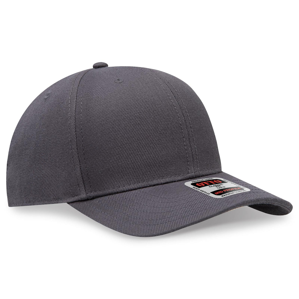 OTTO CAP 6 Panel Mid Profile Baseball Cap OTTO 27-210
