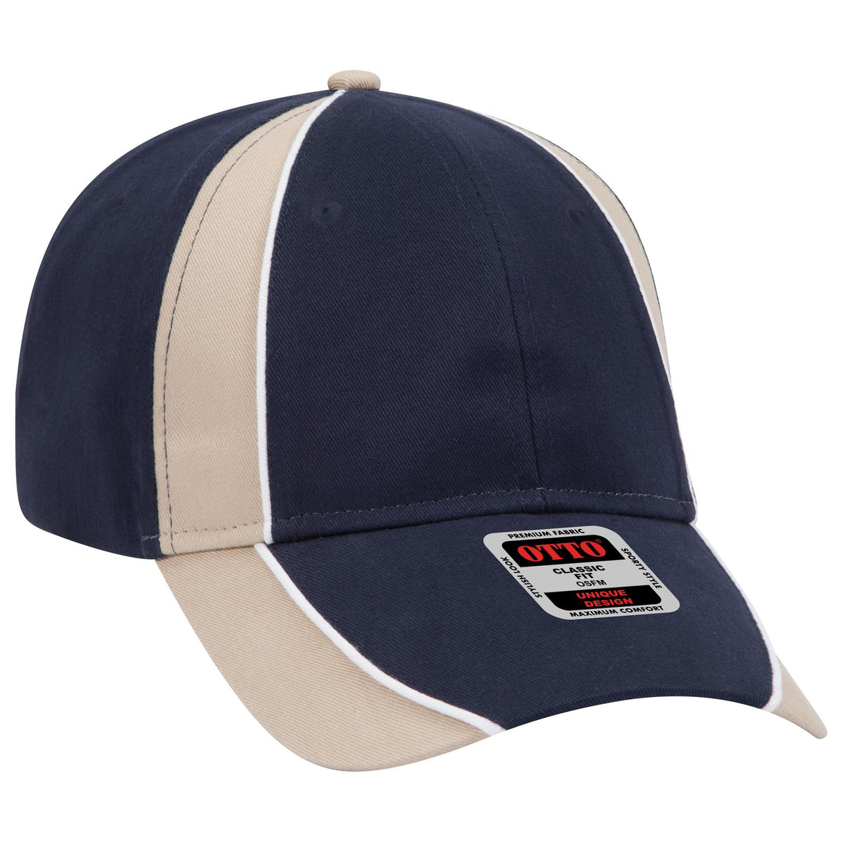 OTTO CAP 6 Panel Low Profile Baseball Cap OTTO 19-701