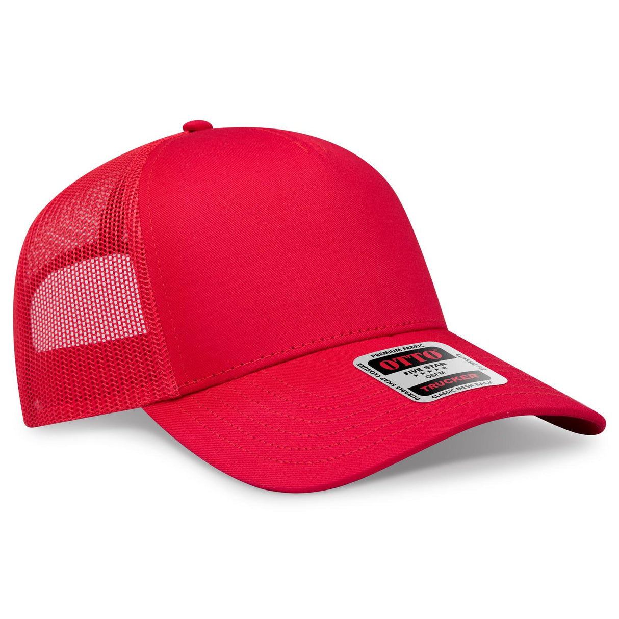 OTTO CAP 5 Panel Low Profile Mesh Back Trucker Hat OTTO 102-664