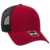OTTO CAP 6 Panel Low Profile Mesh Back Trucker Hat OTTO 83-1239