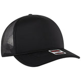 OTTO CAP 5 Panel High Crown Mesh Back Trucker Hat OTTO 3931-1