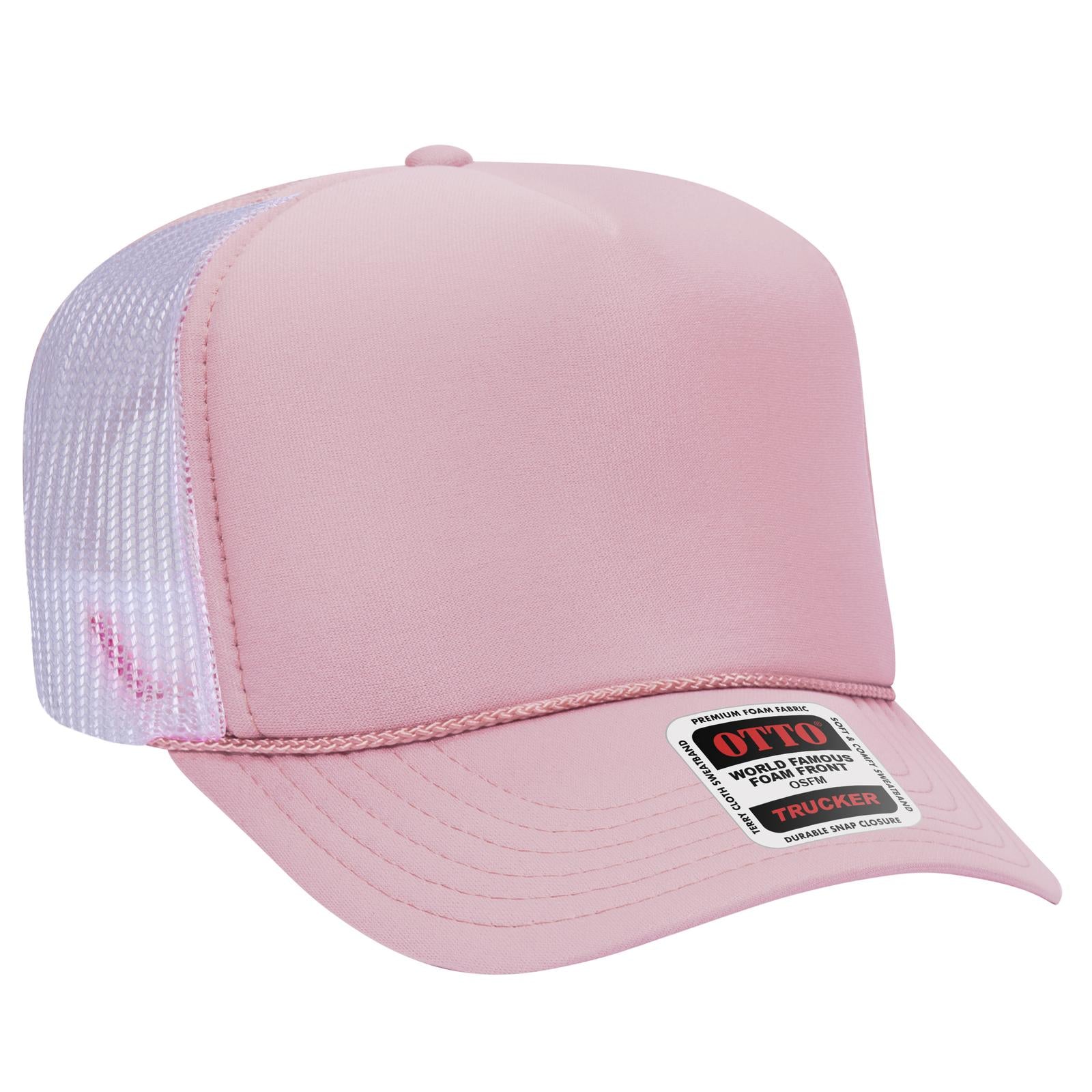 Joe's USA OTTO Foam Trucker Hats - Customizable 5-Panel High