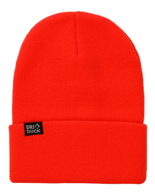 DRI DUCK Coleman Cuffed Beanie - DRI DUCK 3523 Blaze Orange One Size Beanies