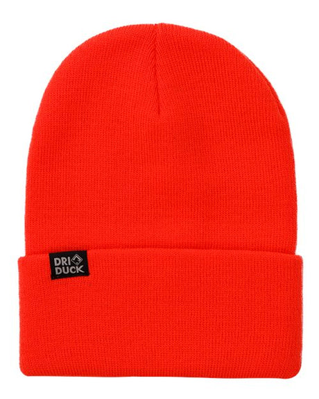 DRI DUCK Coleman Cuffed Beanie - DRI DUCK 3523 Blaze Orange One Size Beanies