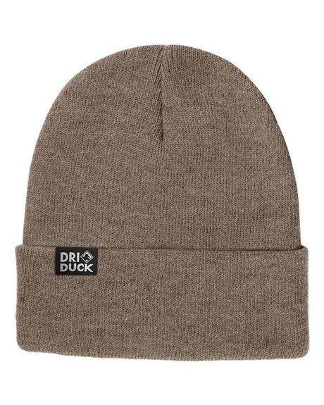 DRI DUCK Coleman Cuffed Beanie - DRI DUCK 3523 Gravel One Size Beanies