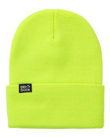 DRI DUCK Coleman Cuffed Beanie - DRI DUCK 3523 Neon Yellow One Size Beanies