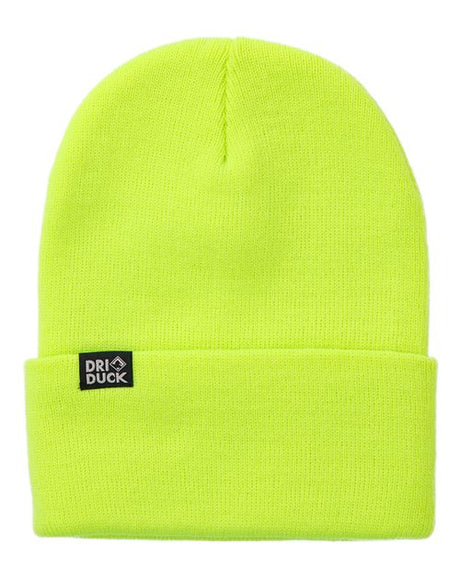DRI DUCK Coleman Cuffed Beanie - DRI DUCK 3523 Neon Yellow One Size Beanies