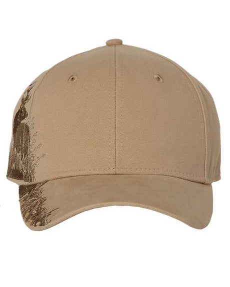 DRI DUCK Elk Cap - DRI DUCK 3259 Khaki Adjustable Hats