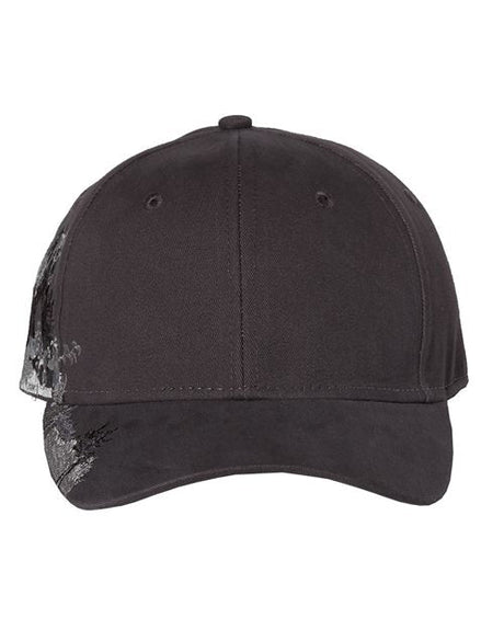 DRI DUCK Grizzly Bear Cap - DRI DUCK 3319 Charcoal Adjustable Hats