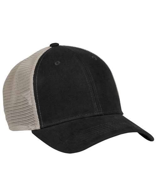 DRI DUCK Hudson Trucker Cap - DRI DUCK 3006DD BLACK/TAN One Size Hats