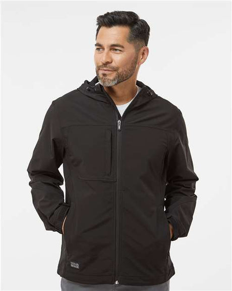 DRI DUCK Men's Apex Soft Shell Hooded Jacket - DRI DUCK 5310 Black S Soft Shell Jackets