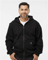 DRI DUCK Men's Crossfire Heavyweight Power Fleece Hooded Jacket with Thermal Lining - DRI DUCK 7033 Black S Jackets