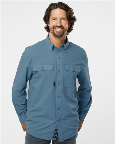 DRI DUCK Men's Crossroad Woven Shirt - DRI DUCK 4441 Charcoal S