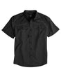 DRI DUCK Men's Crossroad Woven Short Sleeve Shirt - DRI DUCK 4445 Charcoal S