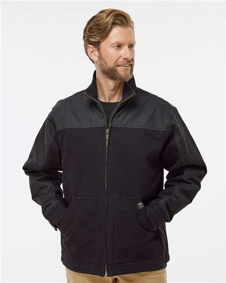 DRI DUCK Men's Horizon Boulder Cloth™ Canvas Jacket - DRI DUCK 5089 Black/ Charcoal S Jackets