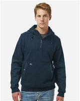 DRI DUCK Men's Mission Quarter - Zip Hooded Pullover - DRI DUCK 7349 Deep Blue S