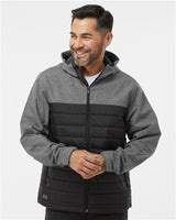 DRI DUCK Men's Pinnacle Soft Shell Puffer Jacket - DRI DUCK 5324 Black S Soft Shell Jackets