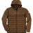 DRI DUCK Men's Pinnacle Soft Shell Puffer Jacket - DRI DUCK 5324 Saddle Heather/ Saddle S Soft Shell Jackets