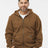 DRI DUCK Men's Tall Crossfire Heavyweight Power Fleece Hooded Jacket with Thermal Lining - DRI DUCK 7033T Saddle LT Jackets